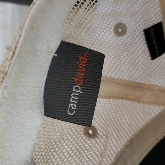 Budweiser gray and cream netted Baseball Hat, OS, unisex. - Picture 7 of 9